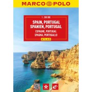 Spanien Portugal Atlas spiral Marco Polo